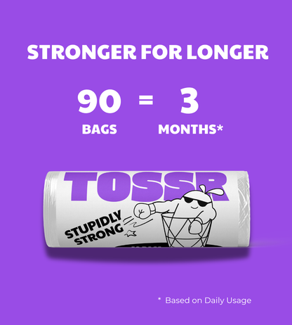 STUPIDLY STRONG BIN BAGS